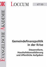 Gemeindefinanzpolitik in der Krise