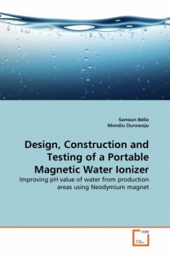 Design, Construction and Testing of a Portable Magnetic Water Ionizer - Bello, Samson;Durowoju, Mondiu