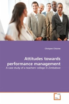 Attitudes towards performance management - Chiome, Chrispen