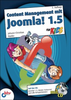 Cover Content Management mit Joomla! 1.5 für Kids, m. CD-ROM