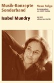 Isabel Mundry / Musik-Konzepte (Neue Folge), Sonderband