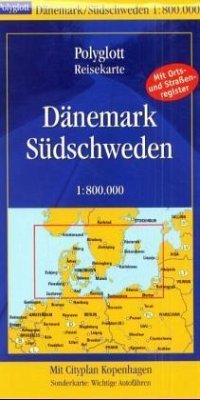 Dänemark, Südschweden / Polyglott Reisekarten Dänemark, Südschweden / Polyglott Reisekarten