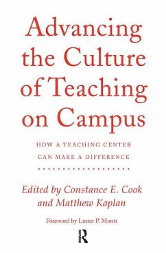 Advancing the Culture of Teaching on Campus