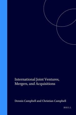 International Joint Ventures, Mergers, and Acquisitions - Meek, Susan; Chu, Wilson