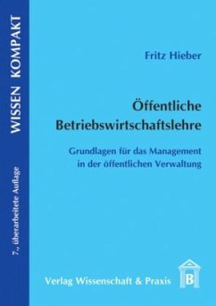 Cover Öffentliche Betriebswirtschaftslehre.