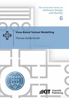 View-based textual modelling