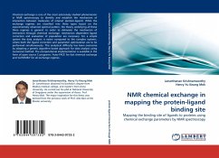 NMR chemical exchange in mapping the protein-ligand binding site - Krishnamoorthy, Janarthanan;Yu Keung Mok, Henry