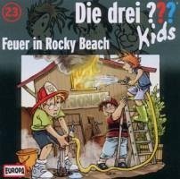 Feuer in Rocky Beach / Die drei Fragezeichen-Kids Bd.23, 1 Audio-CD - Blanck, Ulf