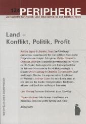 Cover Land - Konflikt, Politik, Profit