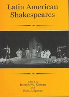 Cover Latin American Shakespeares