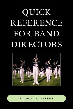 Quick Reference for Band Directors - Kearns, Ronald E.