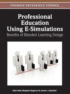 Cover Professional Education Using E-Simulations