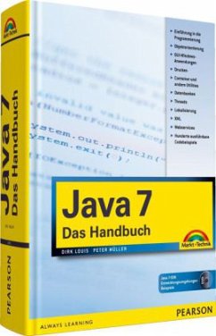 Java 7 - Das Handbuch, m. DVD-ROM - Louis, Dirk; Müller, Peter