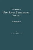 The German New River Settlement: Virginia