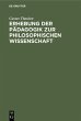 Erhebung der Pädagogik zur... - Bild 1