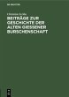Beiträge zur Geschichte der alten... - Bild 1