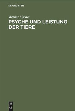 Cover Psyche und Leistung der Tiere