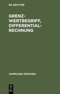 Grenzwertbegriff, Differentialrechnung