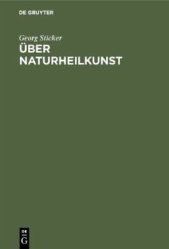 Cover Über Naturheilkunst