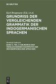 Vergleichende Syntax der indogermanische Sprachen, Teil 3