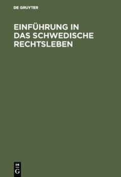 Einführung in das schwedische Rechtsleben