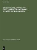 The transformational syntax of Romanian