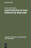 Einführung in das römische Brevier