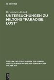 Untersuchungen zu Miltons ¿Paradise lost¿