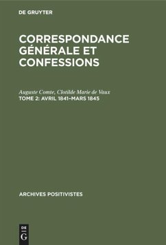 Avril 1841¿mars 1845 - Comte, Auguste;Vaux, Clotilde Marie de