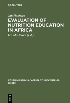 Evaluation of Nutrition Education in Africa - Hoorweg, Jan