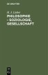 Philosophie - Soziologie, Gesellschaft - Bild 1