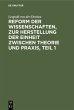 Reform der Wissenschaften, zur... - Bild 1