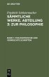Philosophische und vermischte Schriften - Bild 1