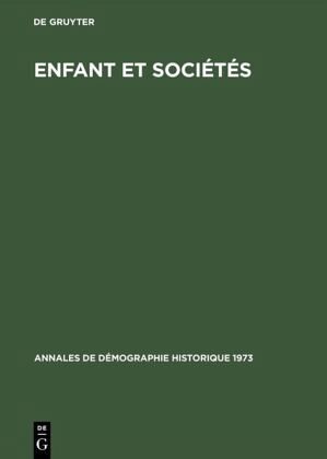 Enfant et sociétés Enfant et sociétés