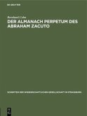 Der Almanach perpetum des Abraham Zacuto