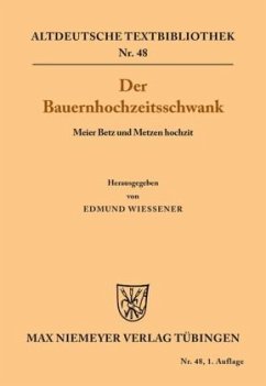 Der Bauernhochzeitsschwank