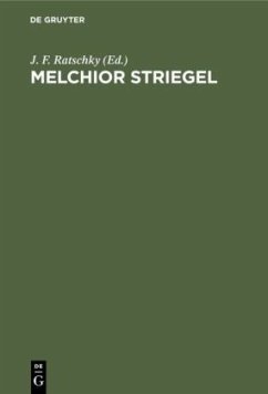 Cover Melchior Striegel