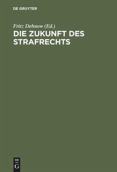 Die Zukunft des Strafrechts