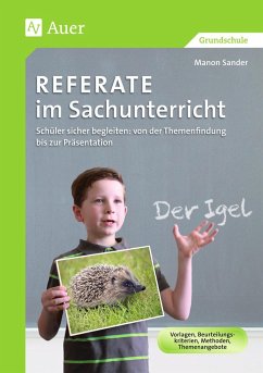 Referate im Sachunterricht - Sander, Manon