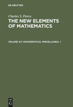 Mathematical Miscellanea. 1 - Peirce, Charles S.