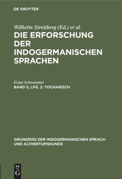 Tocharisch - Schwentner, Ernst