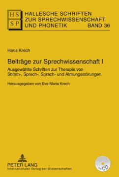 Cover Beiträge zur Sprechwissenschaft I / Beiträge zur Sprechwissenschaft I-III