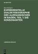 Experimentelle Dialektgeographie des... - Bild 1