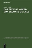 Das Gedicht »Qaïn« von Leconte de Lisle
