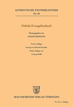 Otfrids Evangelienbuch - Otfrid von Weißenburg