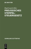 Preußisches Stempelsteuergesetz