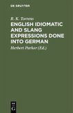 English idiomatic and slang expressions done into German