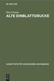 Alte Einblattdrucke