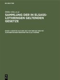 Gesetze aus der Zeit von 1886 bis 1890 mit alphabetischem Register für alle 5 Bände