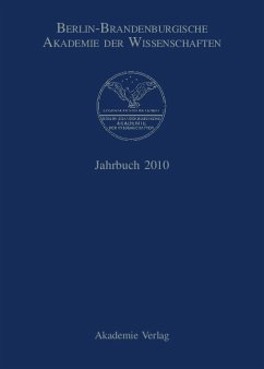 Berlin-Brandenburgische Akademie der Wissenschaften: Jahrbuch 2010